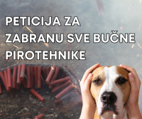 Peticija za zabranu bucne pirotehnike