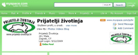 Myspace profile for Animal Friends Croatia Myspace profile for Animal Friends Croatia