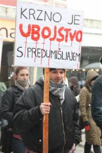 Demo against fur in Osijek 2 [ 79.10 Kb ]