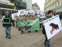 Demo against hunting - 15 (Photo: PIXSELL) [ 79.09 Kb ]