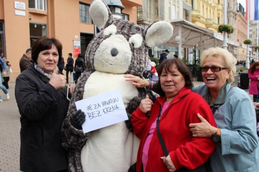 Chinci with people [ 124.32 Kb ]