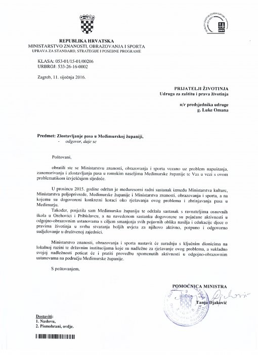 Odgovor Obrazovanje, znanost i sport 1 [ 621.46 Kb ]