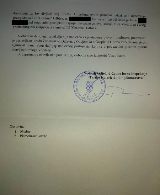 Odgovor lovne inspekcije 2 [ 533.51 Kb ]