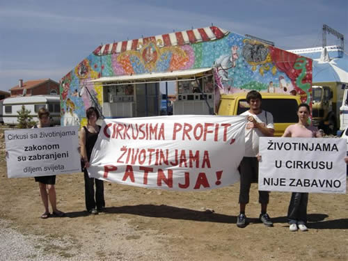 Protest on Vir 3
