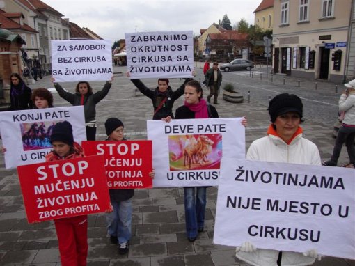 Prosvjed protiv cirkusa u Samoboru 2 [ 114.06 Kb ]