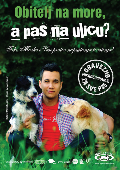 Marko Tolja against animal abandoning City light [ 1.04 Mb ]