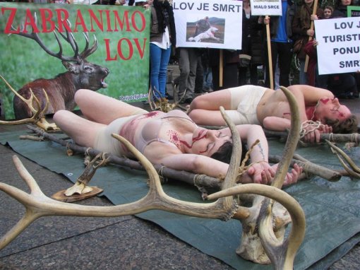Prosvjed protiv lova, Zagreb 2011 h [ 112.31 Kb ]