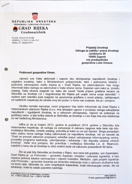 Odgovor na dopis 1 [ 593.96 Kb ]